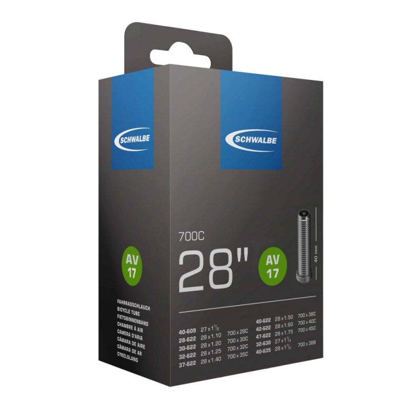 SCHWALBE Schlauch  28" AV17 40mm