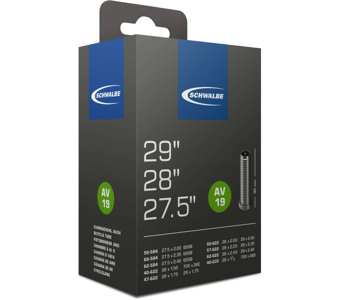 SCHWALBE Schlauch 29" 28" 27,5" AV19 40mm